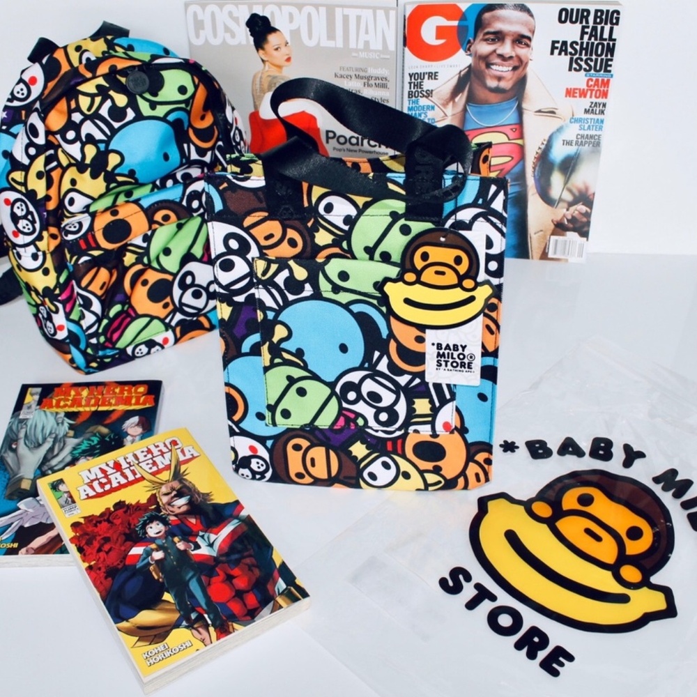A BATHING APE BAPE Baby Milo Tote Bag